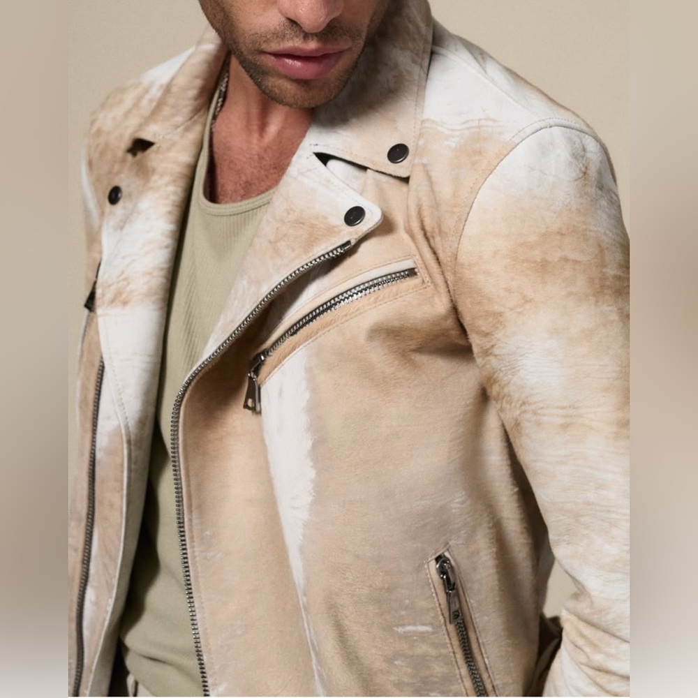 John Varvatos Chelsea Biker Jacket. Size 50 EU 40 USA.Brand new with tags $3498 - Picture 3 of 15